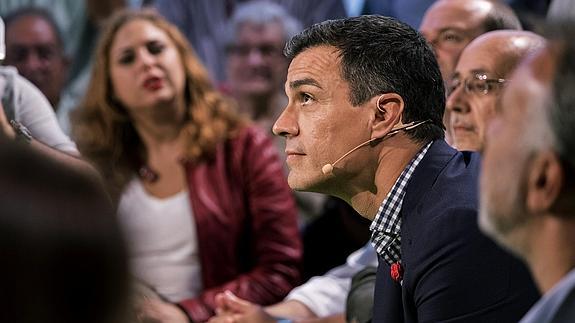 Sánchez, ante las encuestas: «El desafío para los socialistas es la participación»