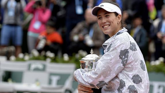 Muguruza: «Si llego al número uno, sentiré más ganas de dominar el tenis femenino»