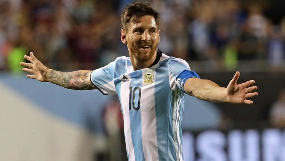 Un Messi «feliz» y con «muchas ganas» de volver iluminó a su selección