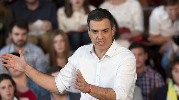 Pedro Sánchez pide no caer «en el error de votar a quien pidió el cambio y acabó bloqueándolo»