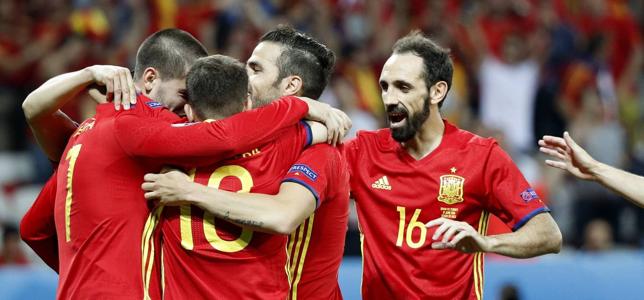 Valora a los jugadores de la selección española