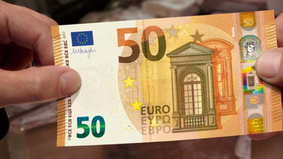 Así será el nuevo billete de 50 euros