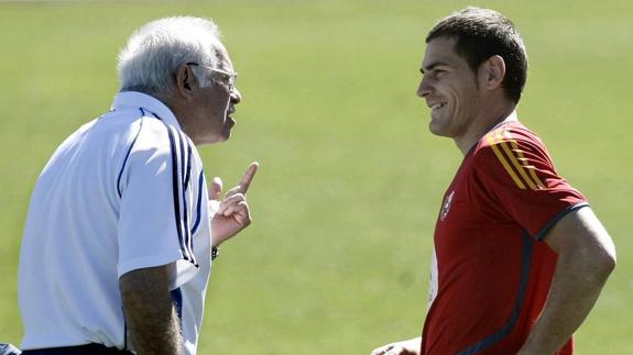 Casillas: «Luis Aragonés era como un abuelo para nosotros»