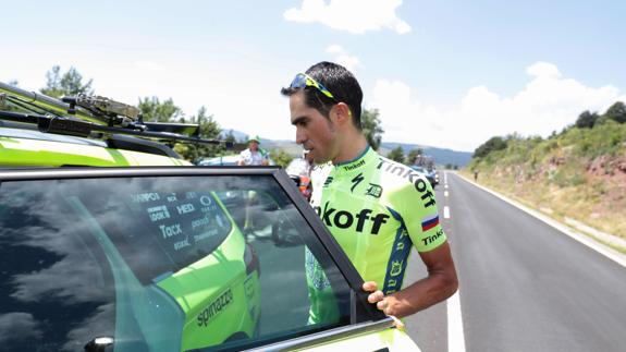 Contador abandona el Tour