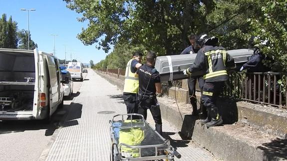 Hallado el cuerpo sin vida de una mujer a orillas del río Bernesga en León