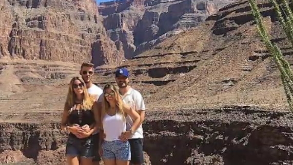 Las vacaciones de Edurne y David de Gea