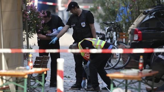 El autor de la explosión en Ansbach amenazó con un atentado en nombre del Islam