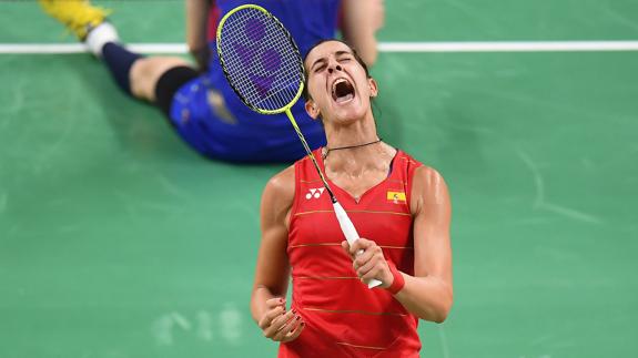 Carolina Marín, a semifinales sin sufrir