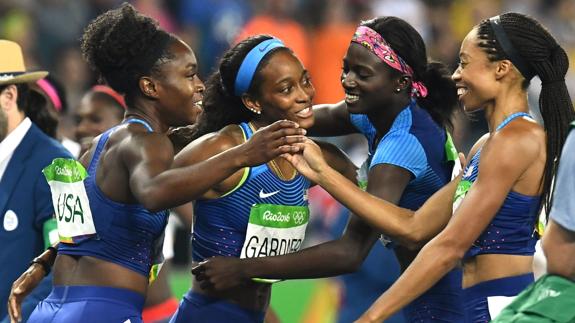 Allyson Felix logra su quinta medalla de oro