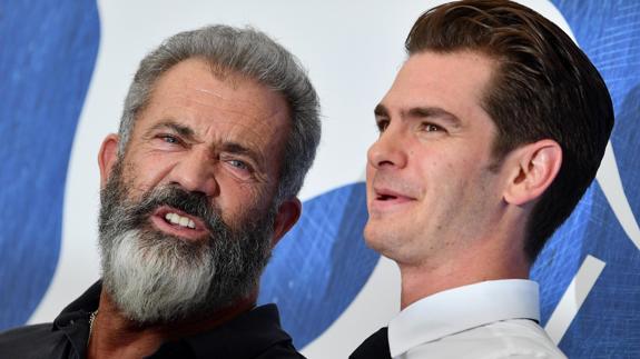 Mel Gibson lleva a Venecia una historia de bondad en el «infierno» de la guerra