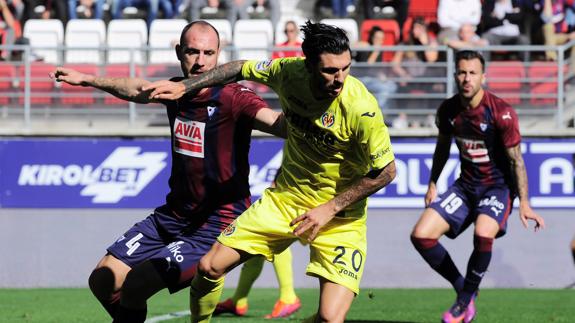 El Eibar frena al Villarreal