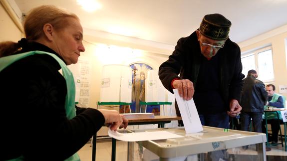 El partido de gobierno obtiene una aplastante mayoría en las elecciones en Georgia