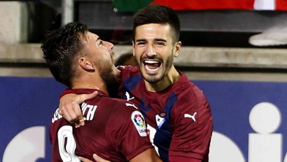 El Eibar logra su primera victoria ante el Celta en Ipurúa en Primera