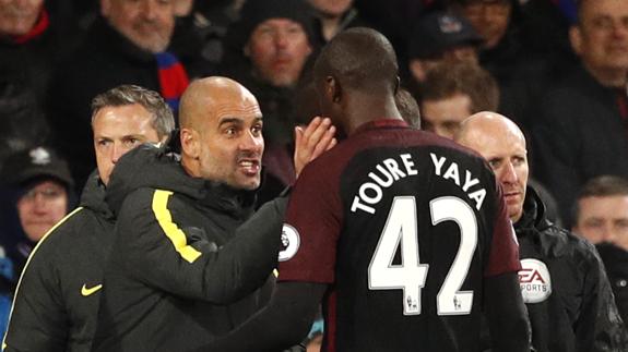 Yaya Touré justifica el perdón de Guardiola