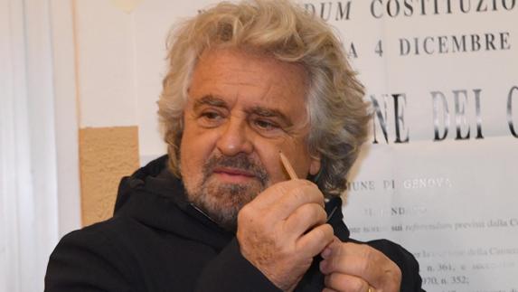 Grillo reclama: «Los italianos deben votar lo antes posible»