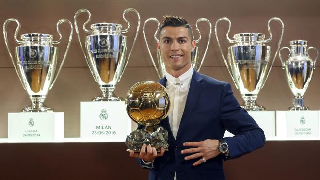 Cristiano Ronaldo gana su cuarto Balón de Oro