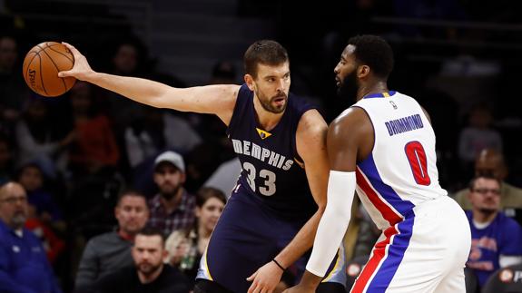 Noche mágica de Marc Gasol, que iguala su mejor anotación con 38 puntos