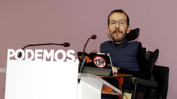 Echenique niega que los «errores» de Podemos afecten a su pluralidad