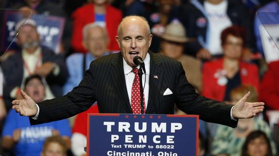 Rudy Giuliani será el nuevo asesor de Trump en ciberespionaje