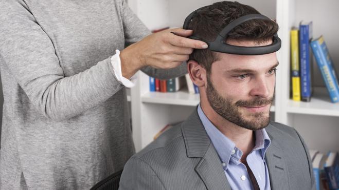 Un casco para entrenar el cerebro y la concentración