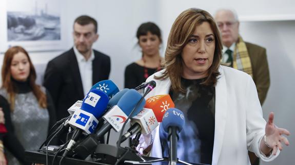 Susana Díaz: «No hay nada más bonito que el cariño en una organización»