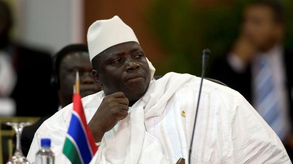 Jammeh accede a dejar el poder y abandonará Gambia