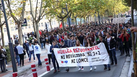 Convocada una huelga general educativa el 9 de marzo
