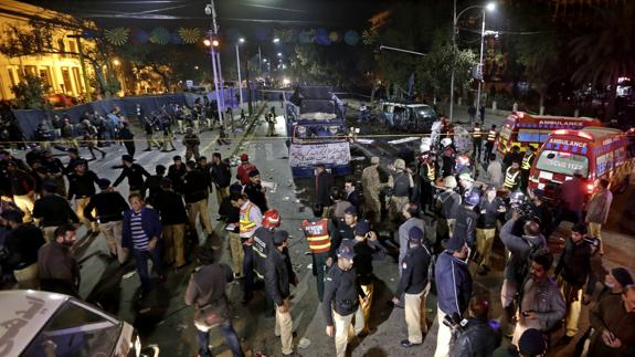Un atentado en Lahore deja al menos 14 muertos y 94 heridos