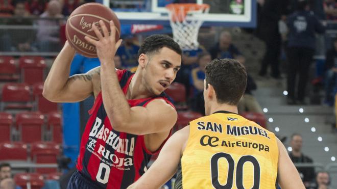 El Baskonia no acusa la presión en su estreno