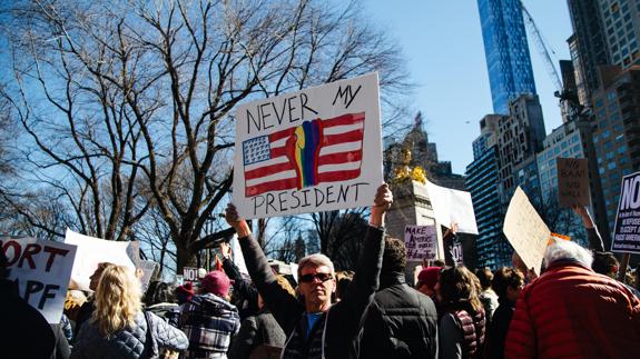 Nueva oleada de manifestaciones contra Trump en el Día de los Presidentes