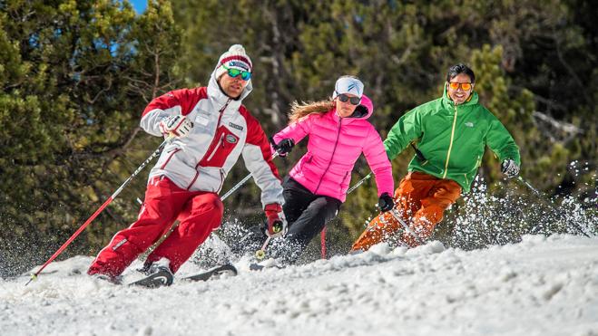 Un esquí de mucha clase en Grandvalira