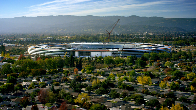 La nueva sede circular de Apple abrirá en abril