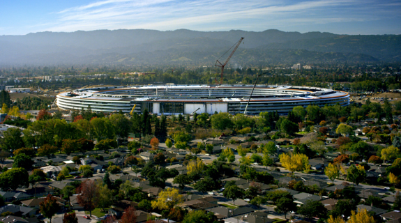 La nueva sede circular de Apple abrirá en abril