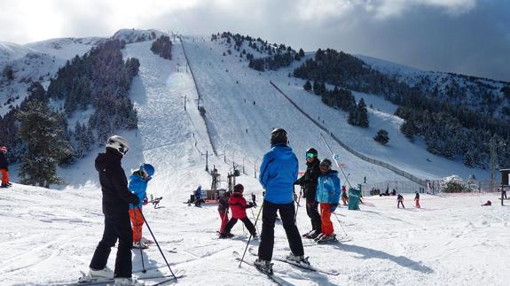 La prueba más dura de esquí alpino llega a Masella