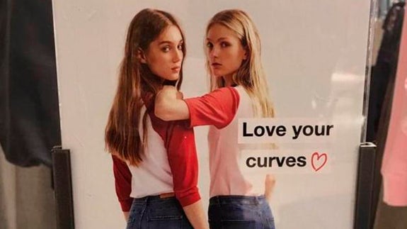 Zara la lía con la campaña sobre su amor por las curvas