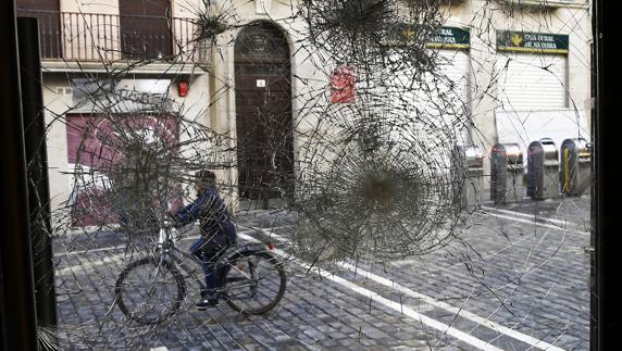 Prisión sin fianza por terrorismo para los detenidos en los incidentes de Pamplona