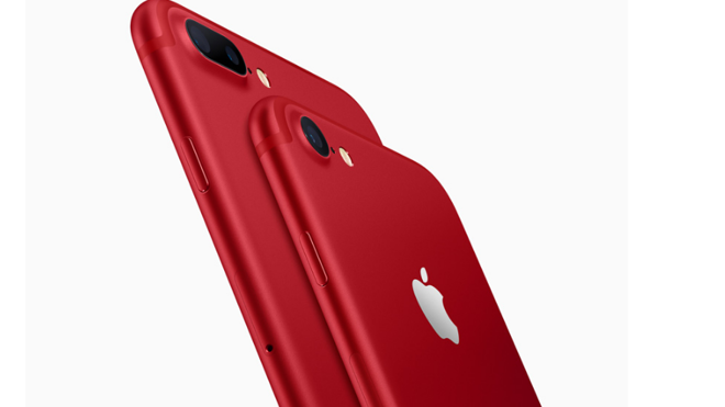 Apple presenta iPads más baratos y tiñe el iPhone 7 de rojo