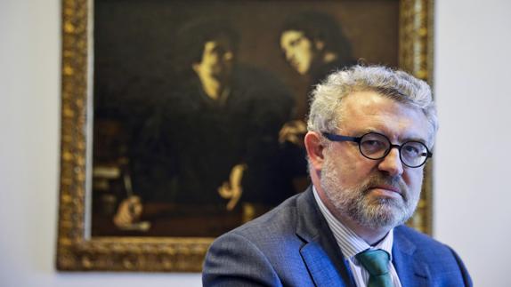 Falomir: «Nunca, nunca, nunca voy a pedir el 'Guernica' para el Prado»