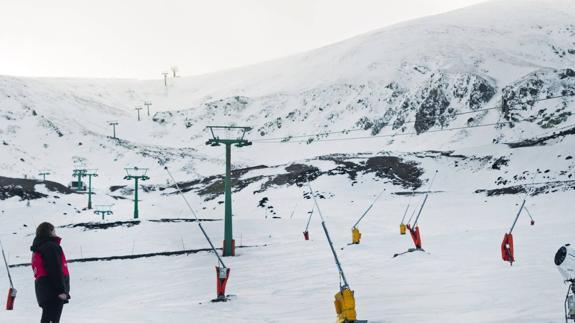 El regreso inesperado de la nieve en Valdezcaray