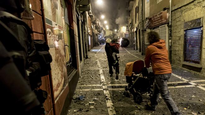 La juez investiga si unos «incidentes» en Pamplona fueron terrorismo