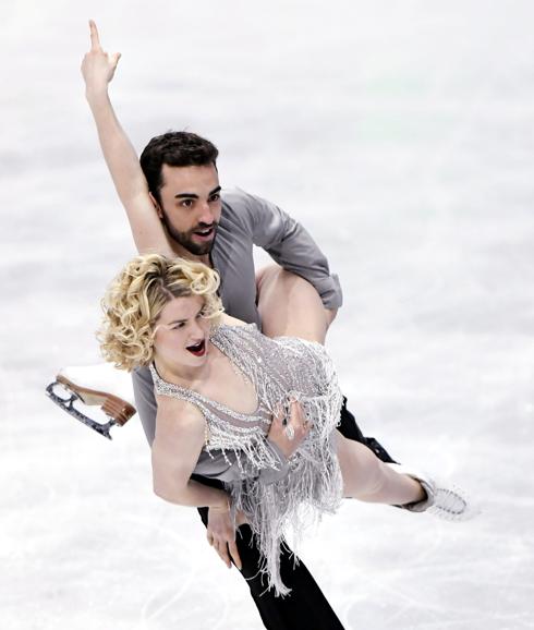 Adrià Díaz y Olivia Smart se meten en la final de danza por parejas