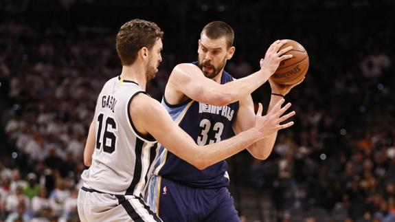 Pau Gasol, clave en la derrota de Marc