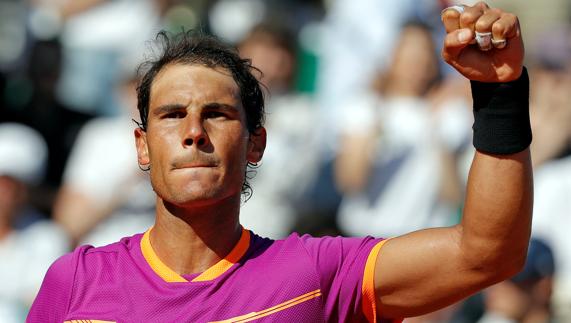 Nadal le regala una exhibición a Zverev