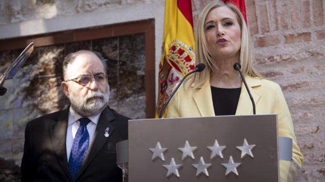 Cifuentes: «El tiempo de los corruptos ha llegado a su fin en la Comunidad de Madrid»