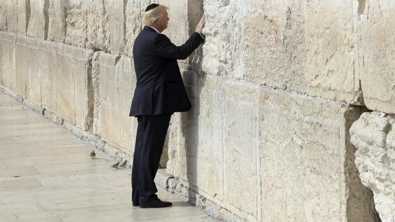 Trump, en Israel: «Existe una excepcional oportunidad para la paz»