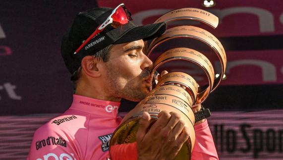 Dumoulin sitúa el Tour como objetivo a medio plazo