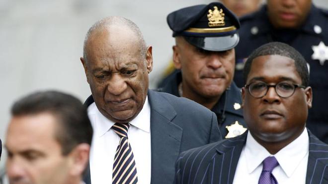 Lágrimas al comenzar el juicio de Bill Cosby