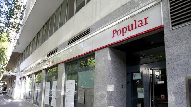 Primera querella colectiva de accionistas por la caída del Popular