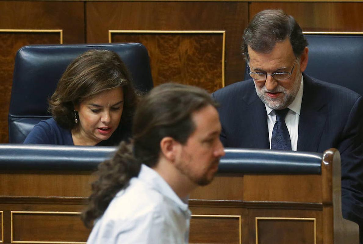 Rajoy desmonta el guión de Iglesias