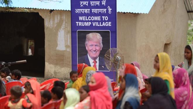 Un pueblo de India cambia de nombre y se llamará 'Trump'